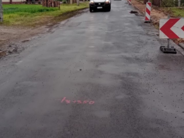 Przebudowa drogi powiatowej Wieruszów ‒ Teklinów rozpoczęta