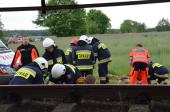10 osób rannych na przejeździe kolejowym