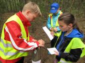 Rajd orienteeringowy uczniów