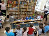 Z wizytą w wyszanowskiej bibliotece 