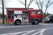 Wypadek busów w Wieruszowie