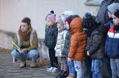 Ewakuacja szkoły w Wyszanowie