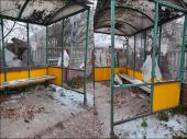 W nocy zniszczono przystanek w Teklinowie