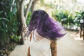 Komu pasuje fioletowa farba do włosów?