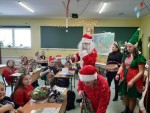 Mikołaj w szkole w Łubnicach
