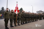 Pierwsza w tym roku przysięga 9. Łódzkiej Brygady Obrony Terytorialnej