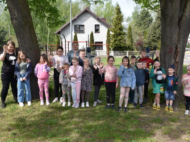 Wiosenna kraina bajki - zajęcia z WDK w Osieku 