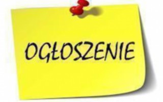 Ogłoszenie wójta gminy Sokolniki