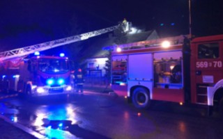 Interwencja strażaków w Łubnicach