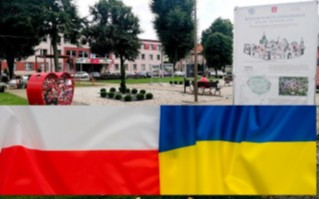 Wieruszów solidarny z Ukrainą