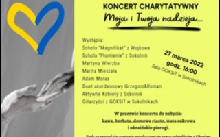 Koncert charytatywny w Sokolnikach